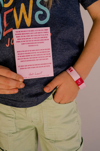'Let Your Light Shine' Kids Bracelet