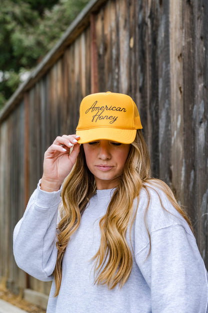American Honey Foam Trucker Hat