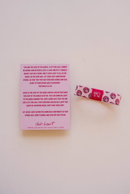 'Let Your Light Shine' Kids Bracelet