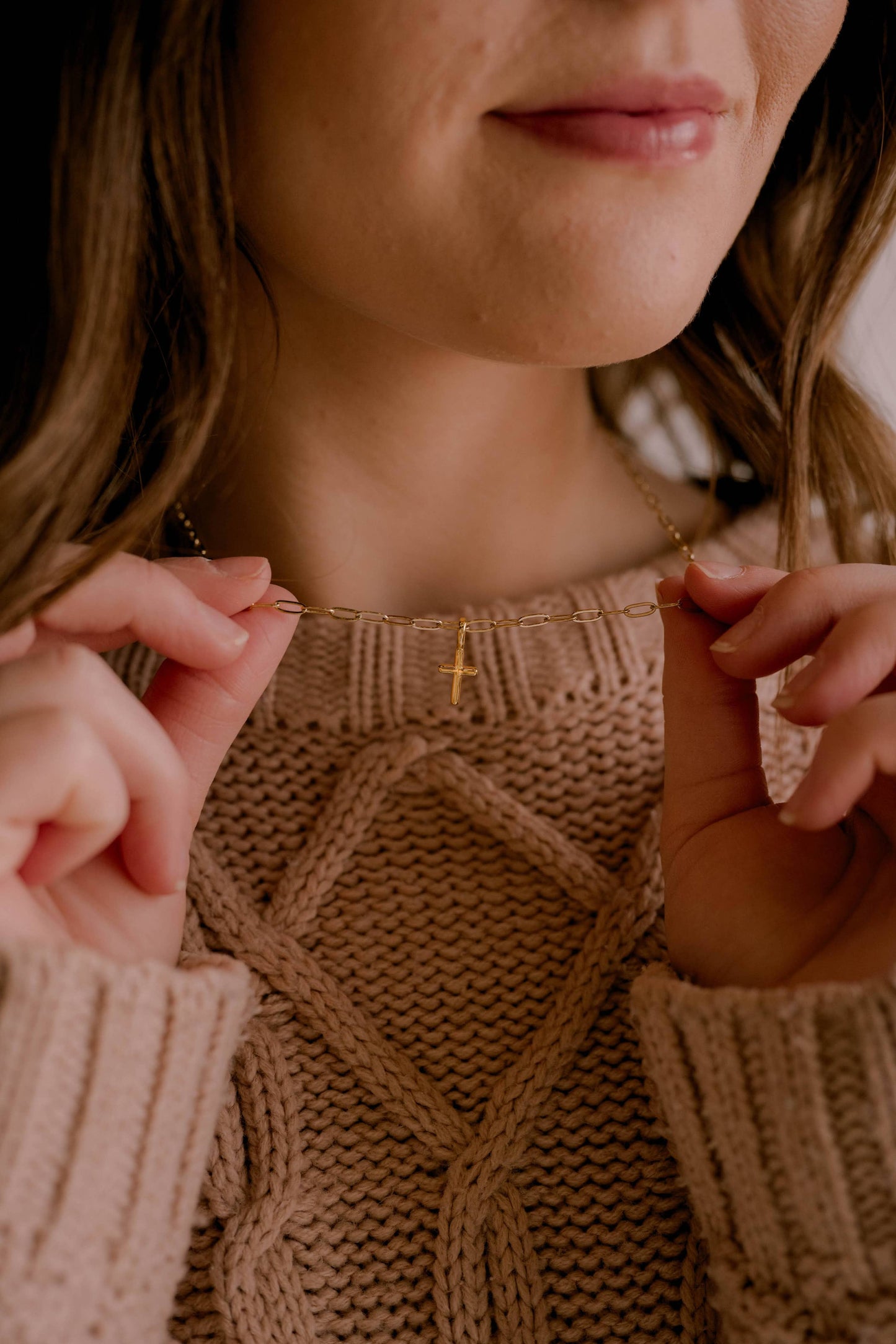 'Deeply Loved Fully Known' Charm Necklace