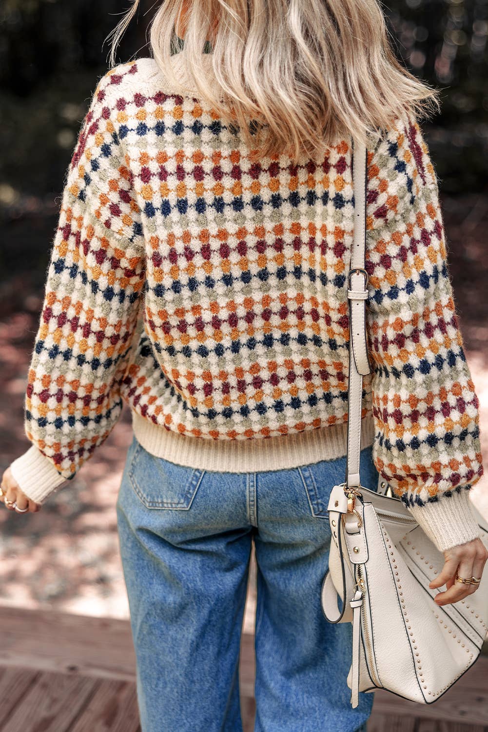 Dotty Knit Cardigan