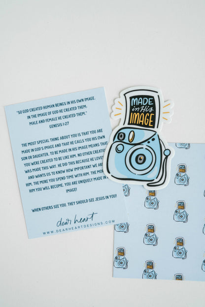 'In His Image' Sticker