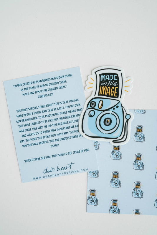 'In His Image' Sticker